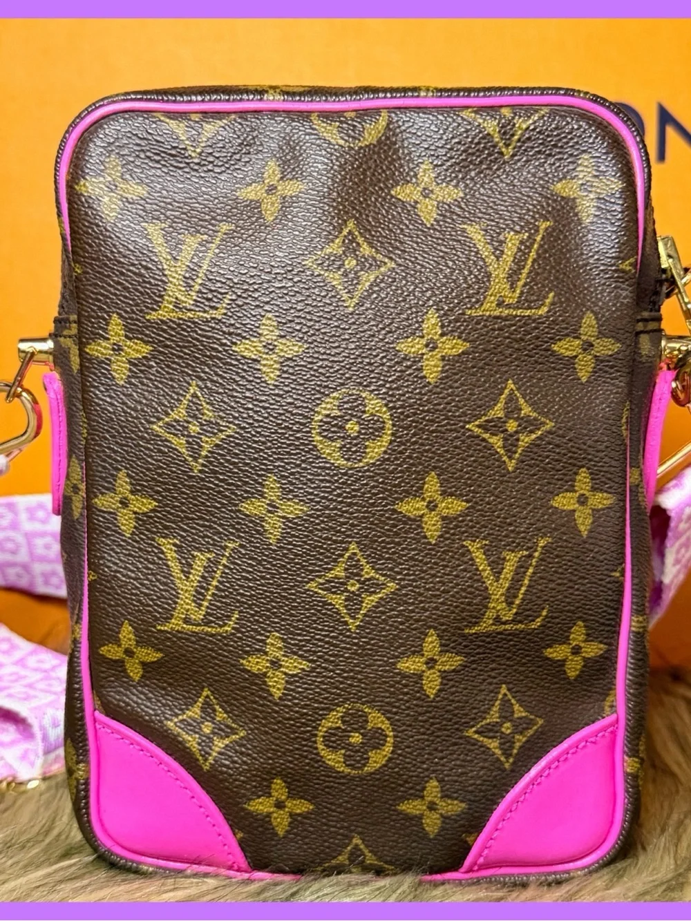 Louis Vuitton Brown Monogram Crossbody Amazone